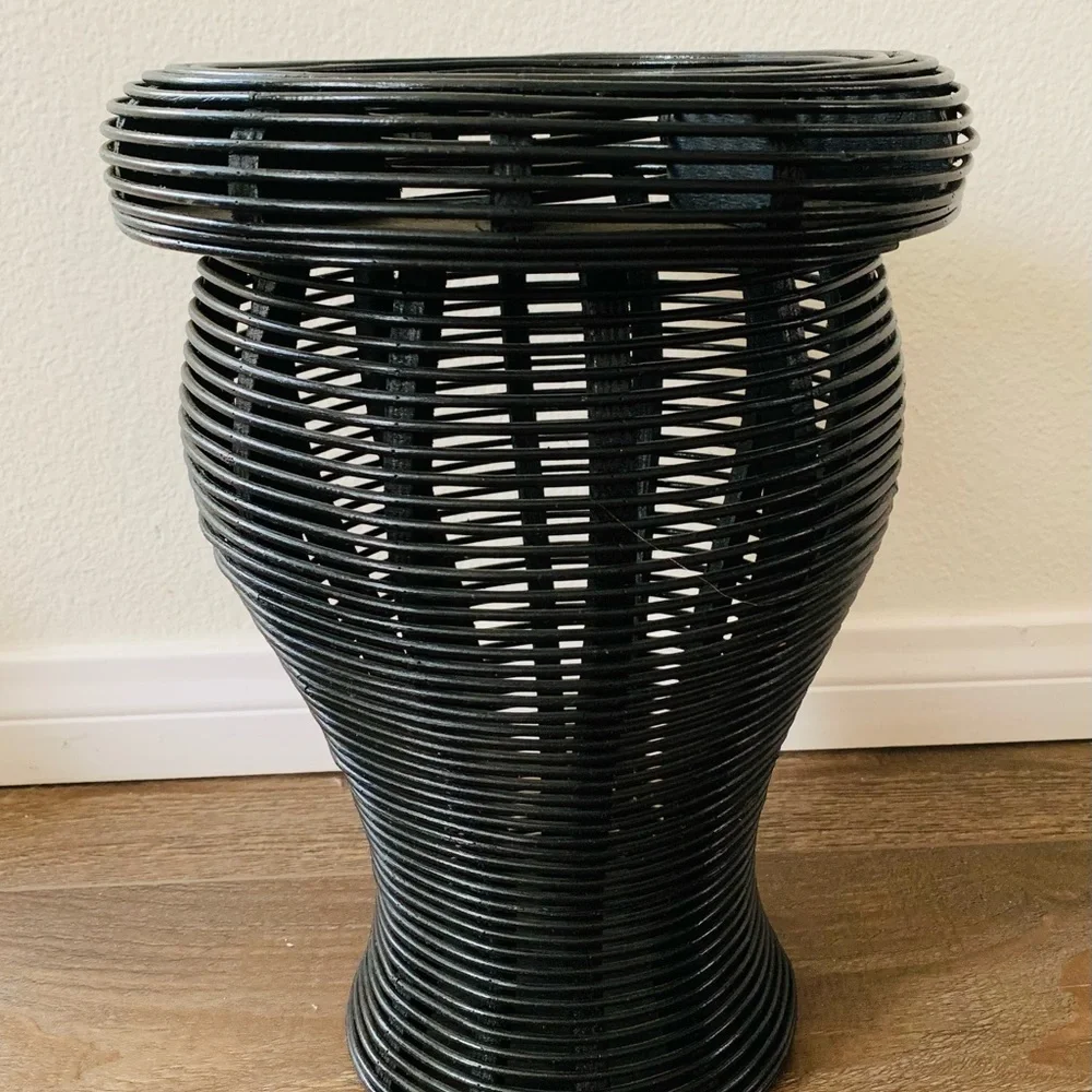 Rattan vase